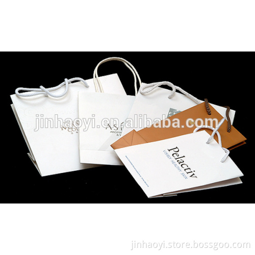 yellow paper small gift bags